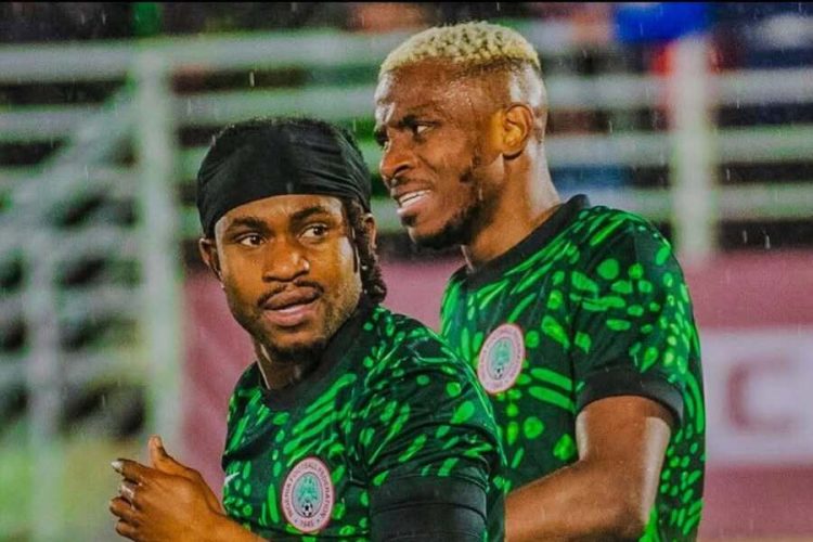 Ademola Lookman and Victor Osimhen
